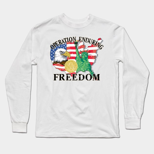 Operation Enduring Freedom Long Sleeve T-Shirt by Mandra